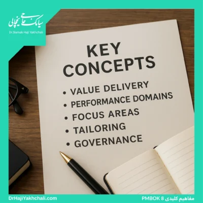 مفاهیم کلیدی PMBOK 8